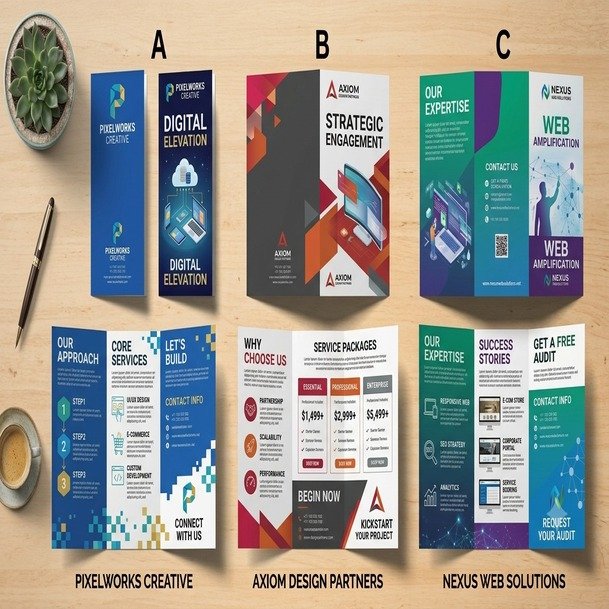 High-Impact Promotional Pamphlets